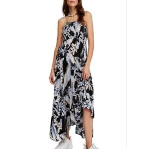 Free People Heat Wave Printed Maxi  Dress sz small